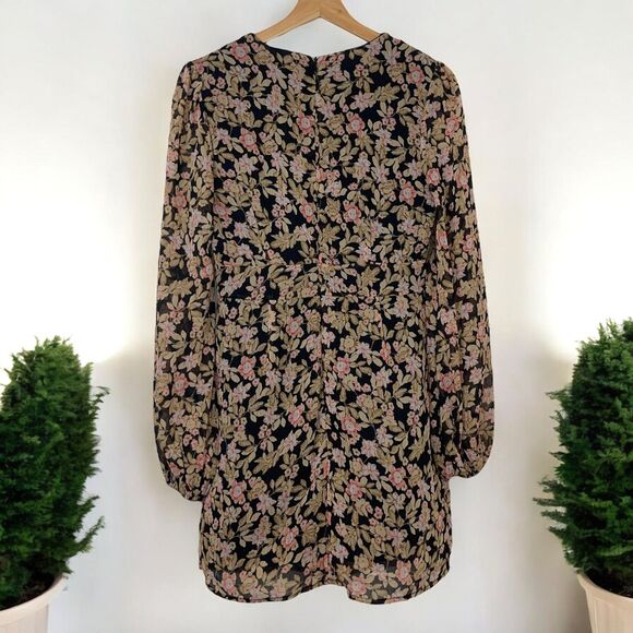 Nasty Gal Nothing Bud Love Button Front Floral Mini Dress - Picture 6 of 10